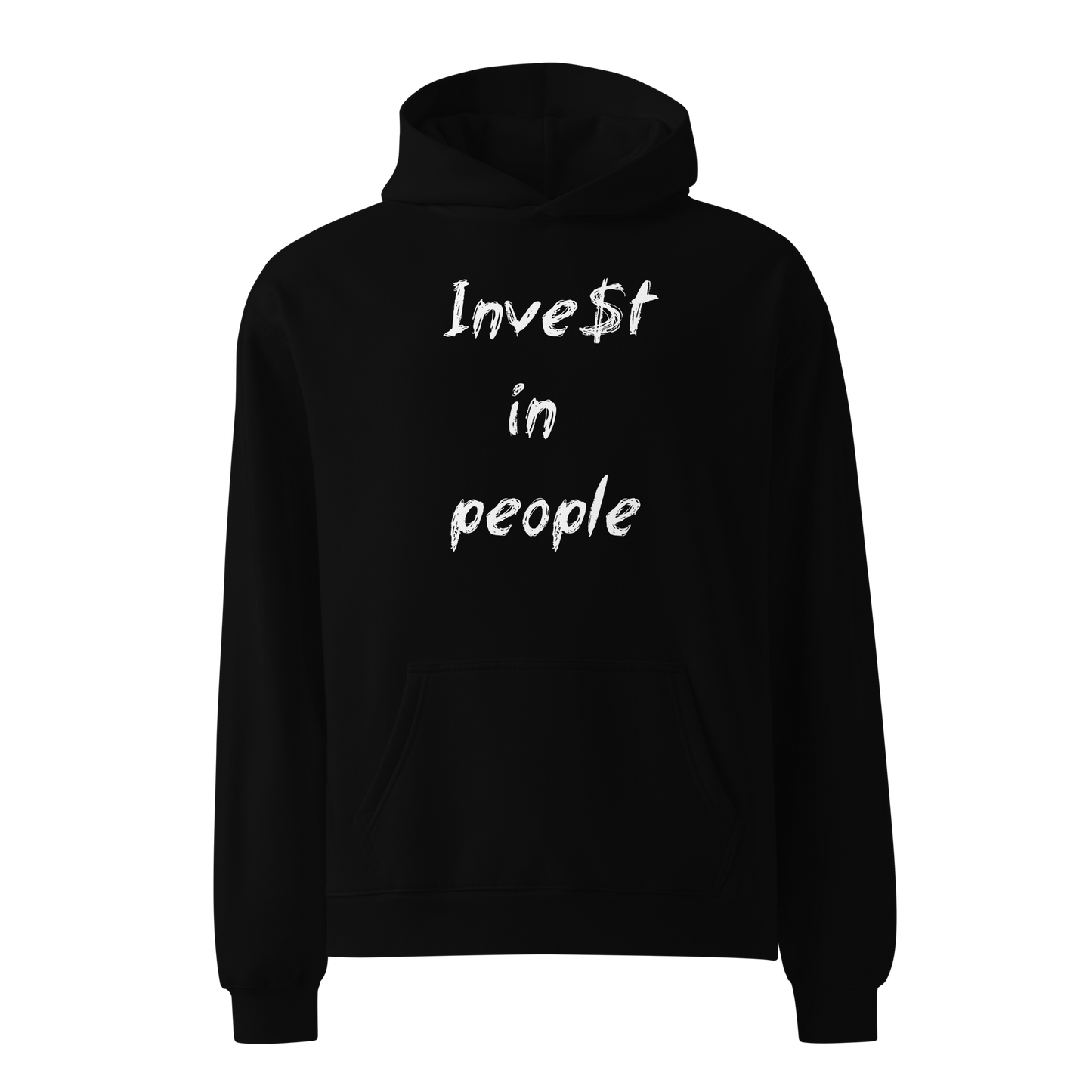 Invest in People oversized hoodie