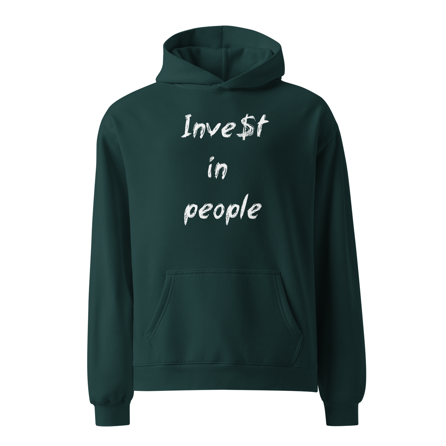 Invest in People oversized hoodie